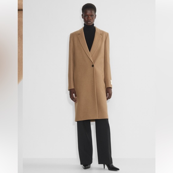 Babaton The New Stedman Coat - Virgin Wool in BLACK - Picture 7 of 8